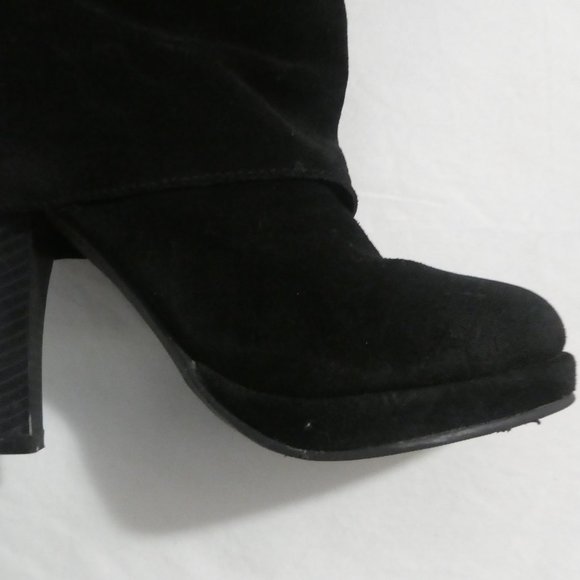 RESTRICTED | size 7.5 | Suede Heeled Boot - Picture 10 of 16